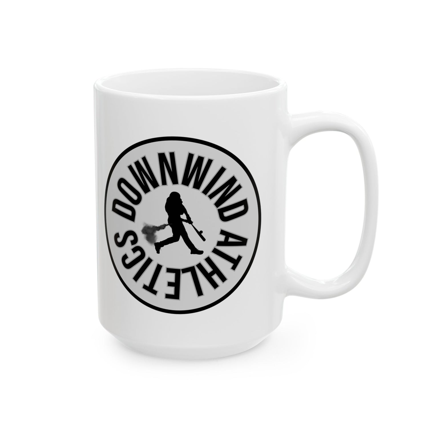 Downwind Athletics: Baseball Coffee Mug | Take a sip and let one rip!