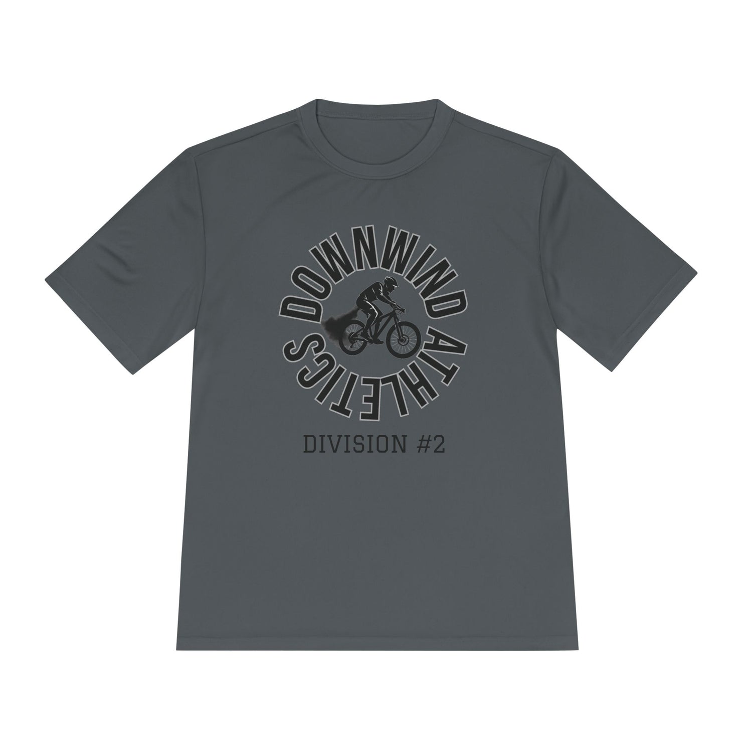 Downwind Athletics: Biking Edition, Unisex Moisture-Wicking Tee