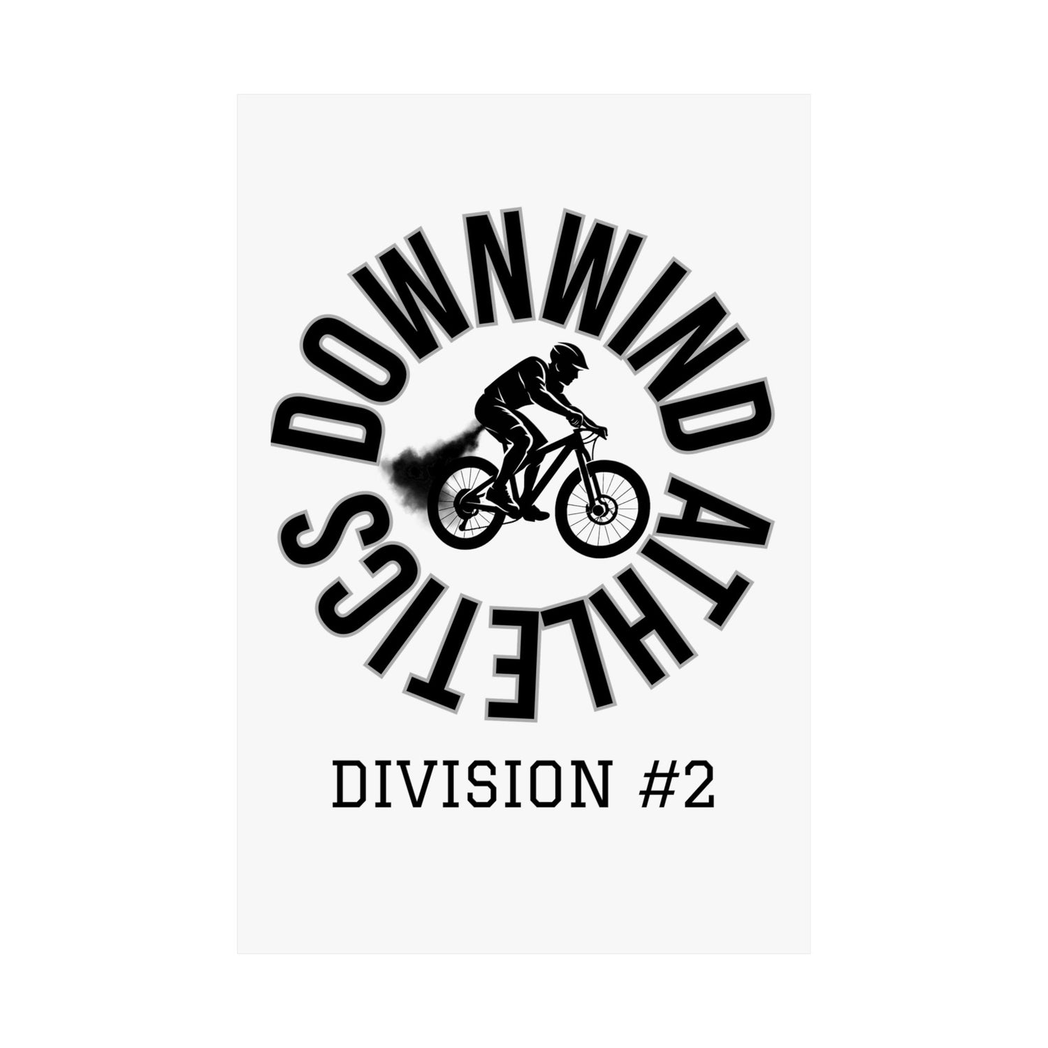 Sporty Matte Vertical Posters, Cycling Wall Art, Biking Decor, Active Lifestyle Print, Gift for Cyclists, Sports Room Decor