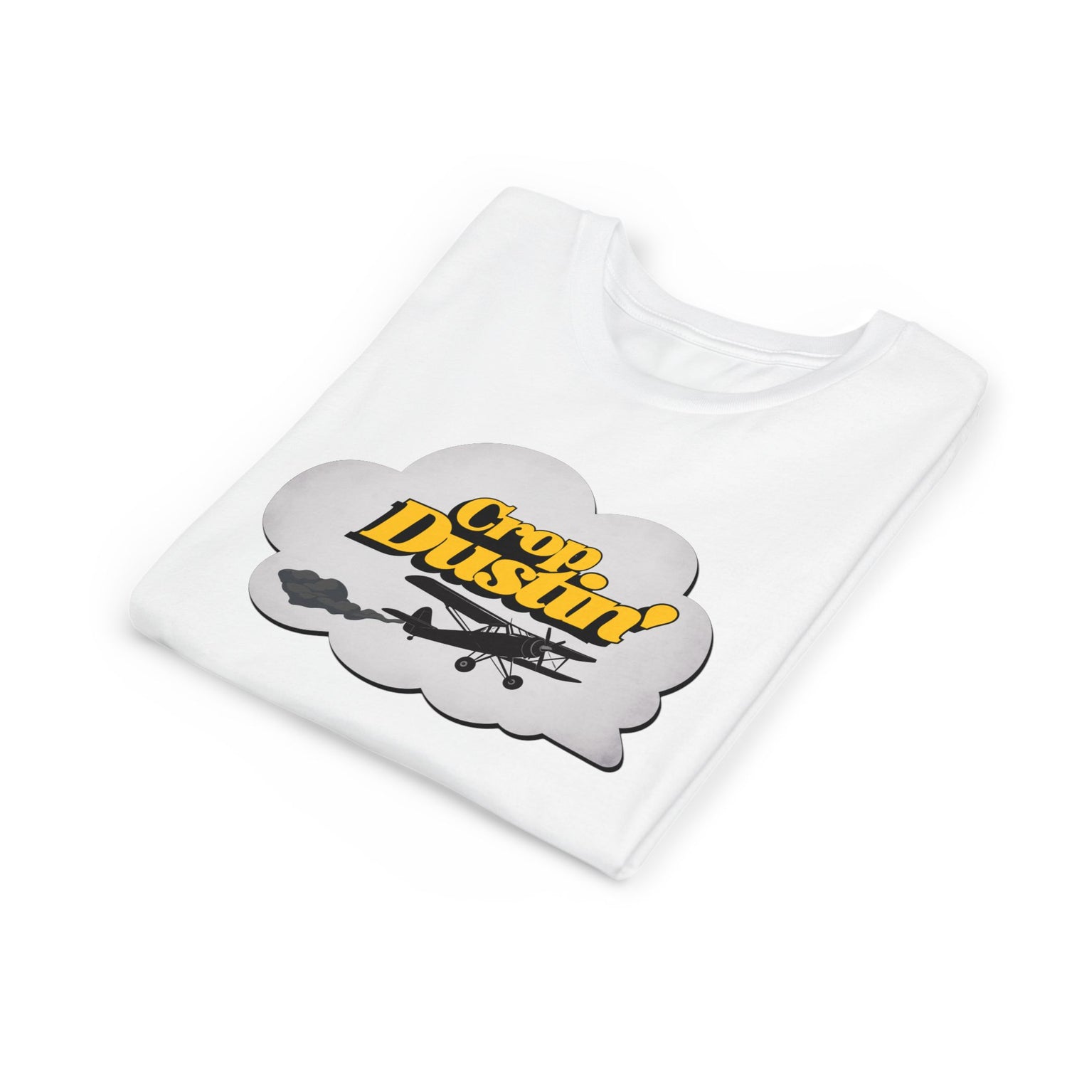 Crop Dusting Youth Tee - Fun Fart Joke Kids Shirt, Perfect Gag Gift for Kids - Kneeslappery.com
