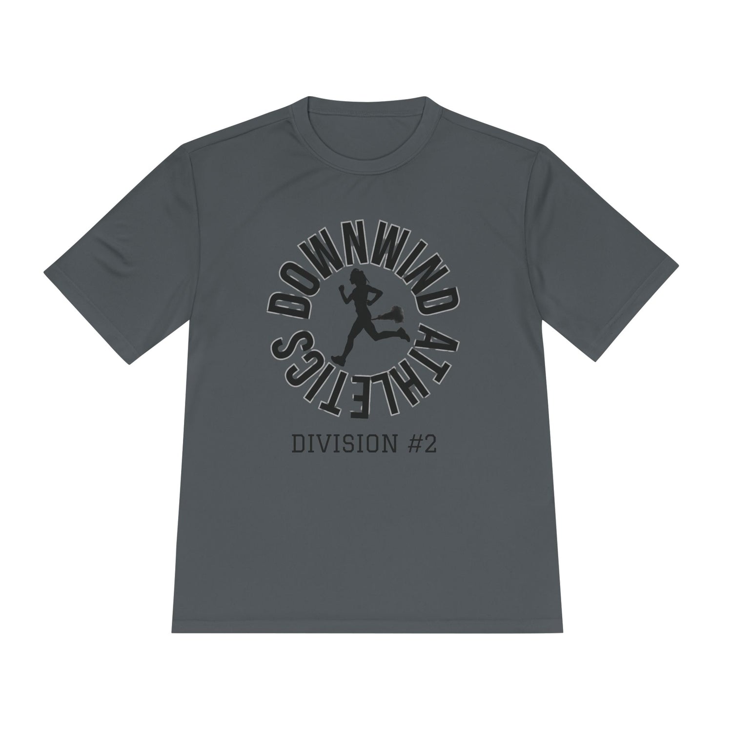 Downwind Athletics: Track Edition, Unisex Moisture-Wicking Tee