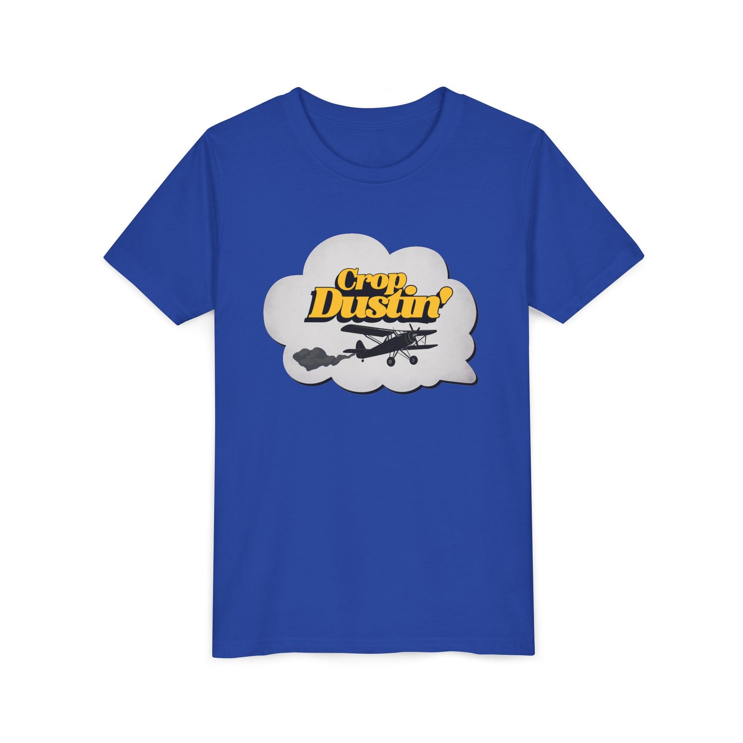Crop Dusting Youth Tee - Fun Fart Joke Kids Shirt, Perfect Gag Gift for Kids - Kneeslappery.com