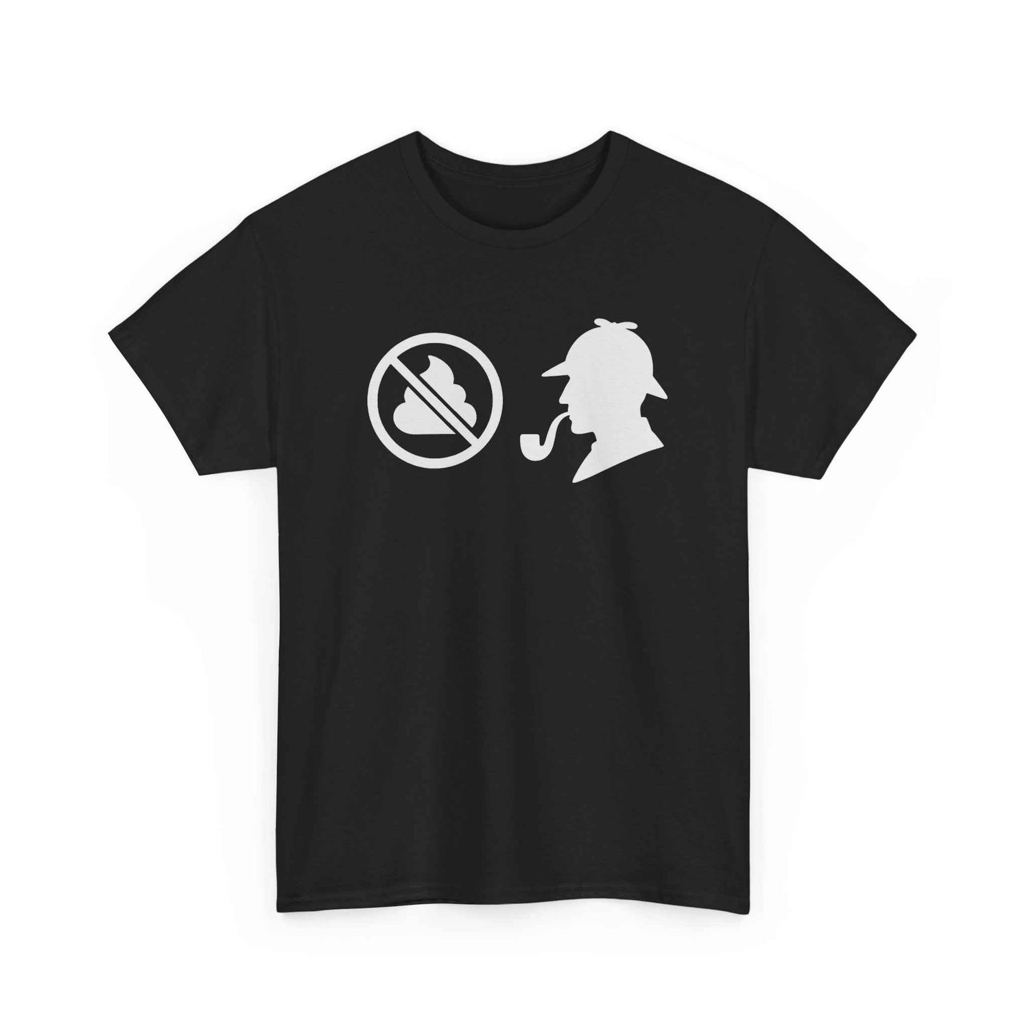 No Shit Sherlock Funny Graphic Tee