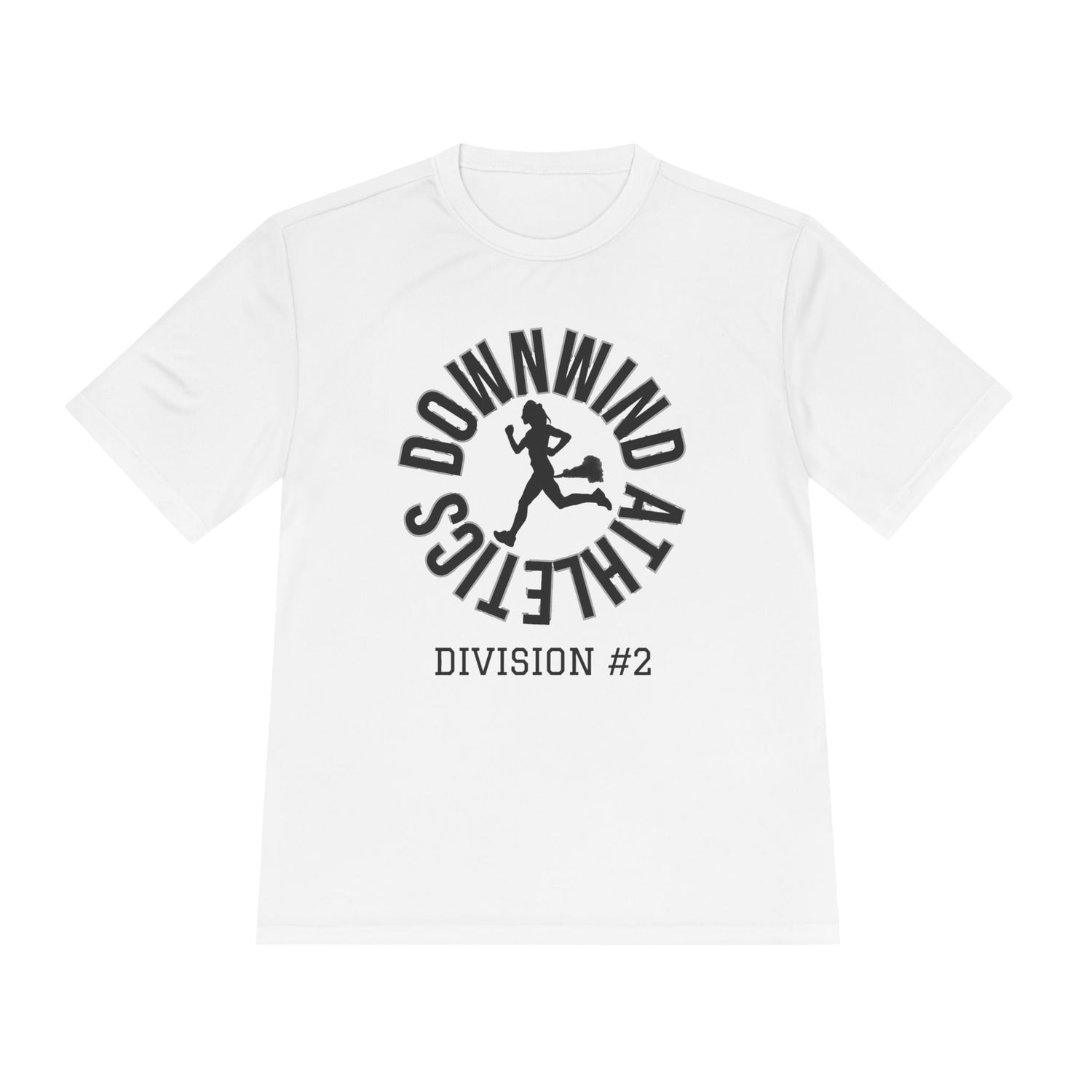 Downwind Athletics: Track Edition, Unisex Moisture-Wicking Tee