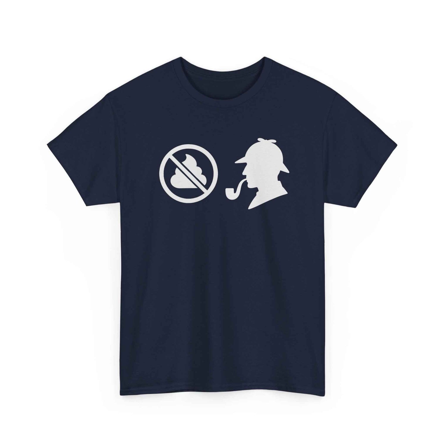 No Shit Sherlock Funny Graphic Tee