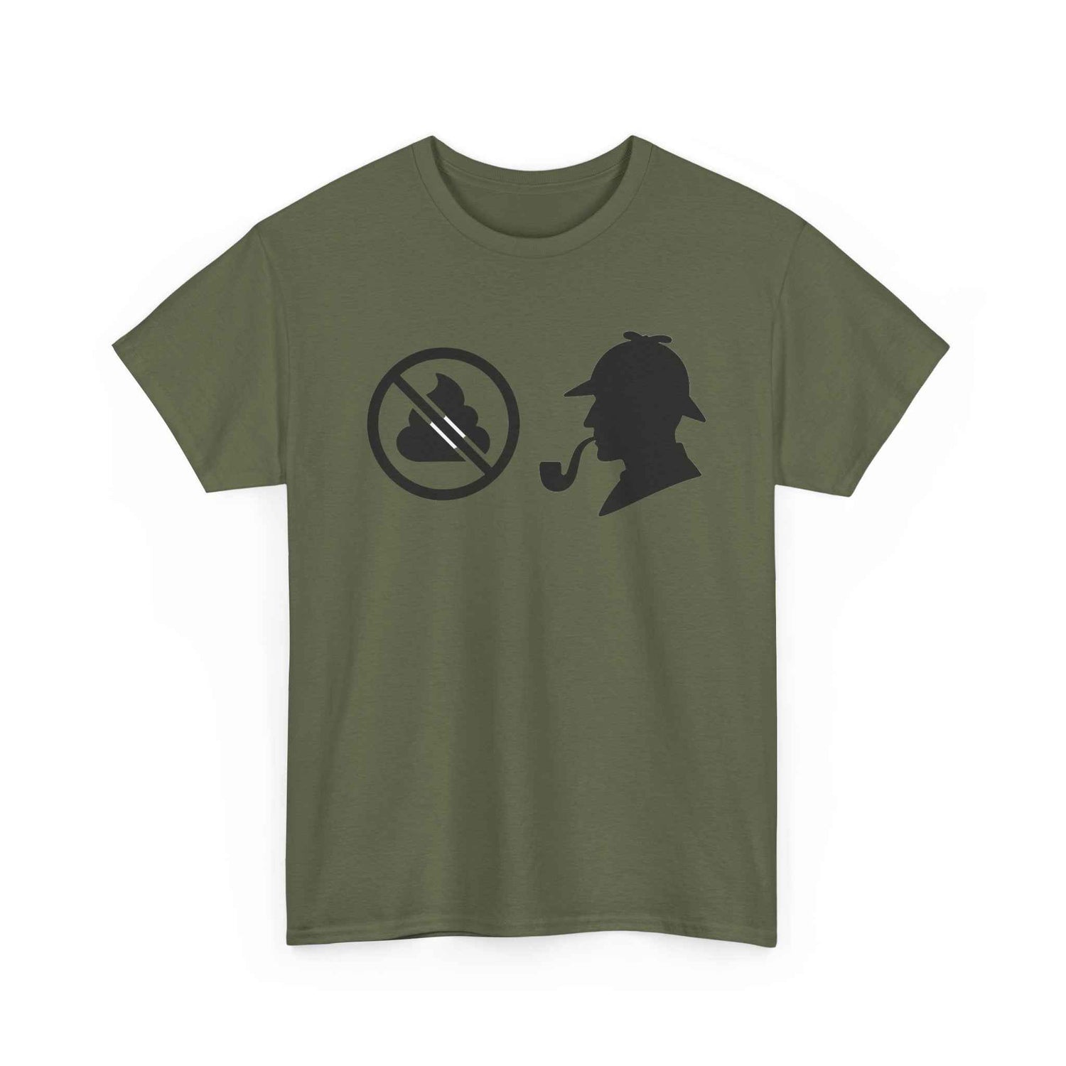 No Shit Sherlock Funny Graphic Tee