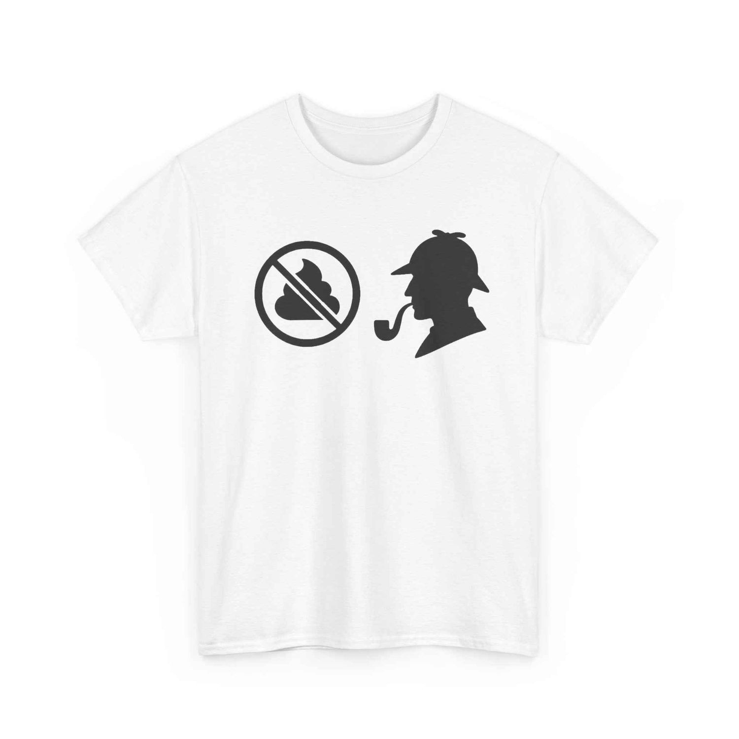 No Shit Sherlock Funny Graphic Tee